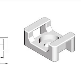 鞍狀線(xiàn)夾3D模型